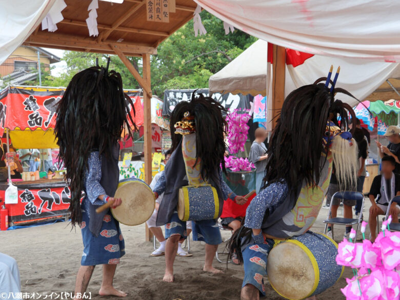 330年以上の伝統を誇る「大瀬の獅子舞」 八潮の夏を彩る“どろんこ獅子”が今年も勇壮に舞う