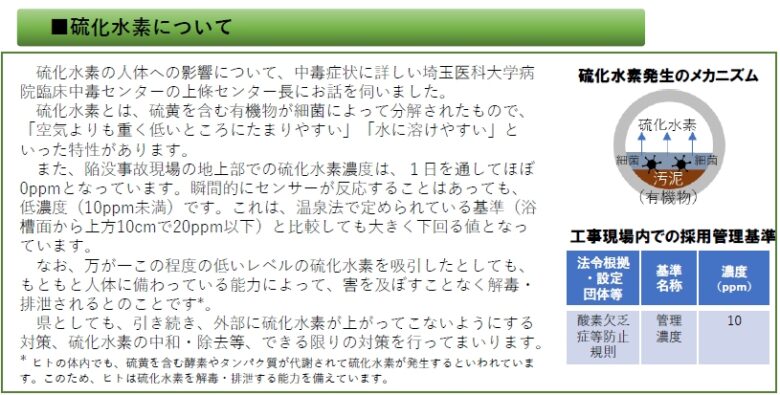 【埼玉県下水道局】道路陥没事故に関する 「かわら版」