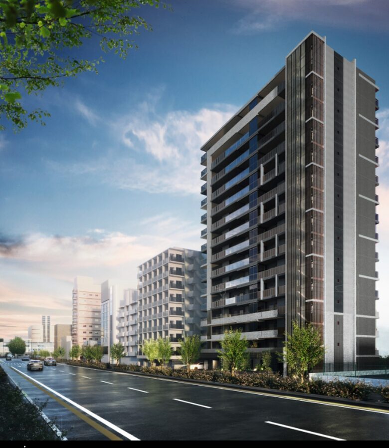 草加駅徒歩4分に新築分譲マンション「レーベン草加 CROWNEL」販売開始
