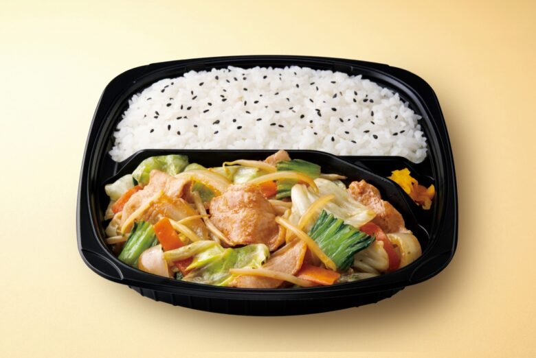 定番人気「野菜炒め弁当」がさらにおいしく