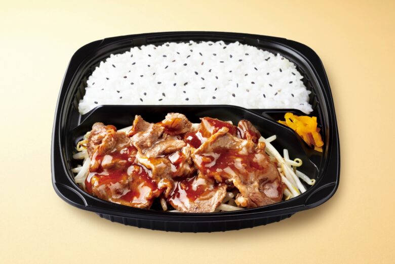 牛みすじカットステーキ弁当~オニオン醤油ソース~