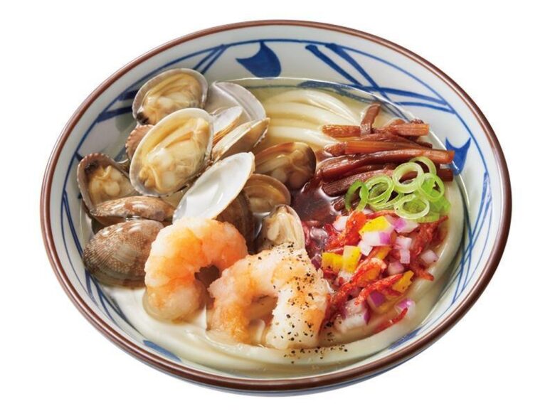 冷たーい海鮮旨塩うどん