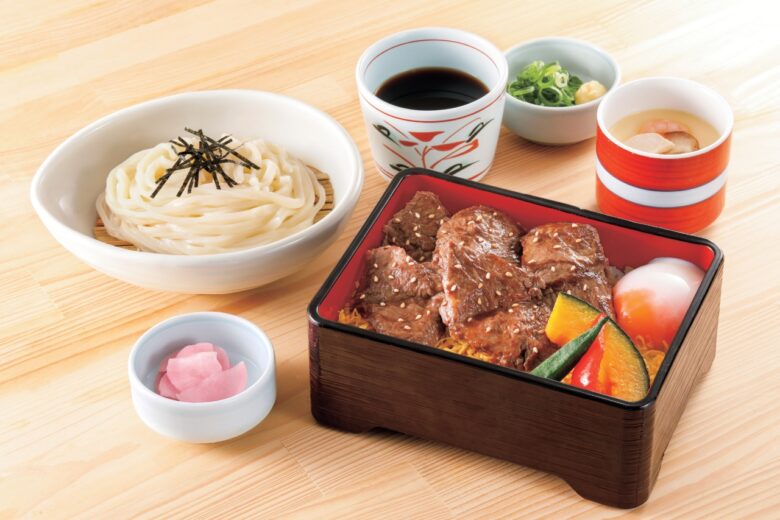 「ミスジステーキ重」　２,０９９円（税込２,３０８円）
