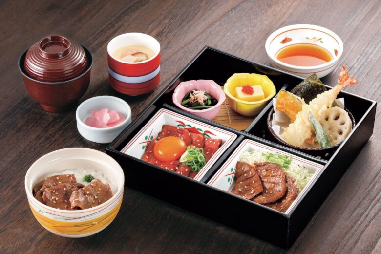 「牛タン御膳」　２,５９９円（税込２,８５８円）