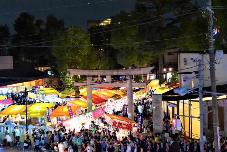 亀有香取神社で例大祭 9月13日・14日に開催