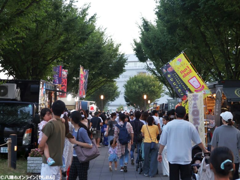 泡と音楽と夏の夜を満喫！三郷市「泡あわ×ボンBON」が開催されました