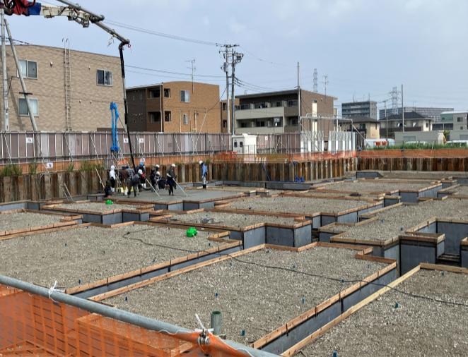 花桃小学校 工事現場