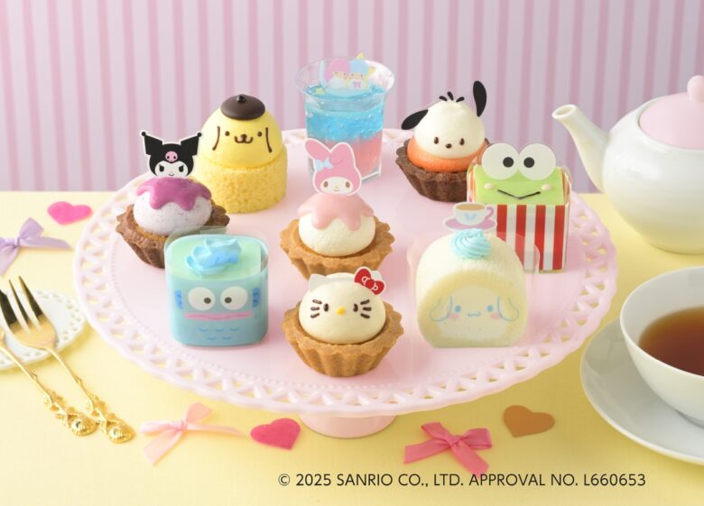 ハローキティが銀座コージーコーナーの店員に！？サンリオキャラクターのプチケーキ登場