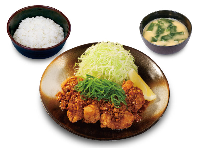 【松のや】夏ラストを飾る爽快メニュー!ジューシー唐揚げ「油淋鶏定食」8月27日発売