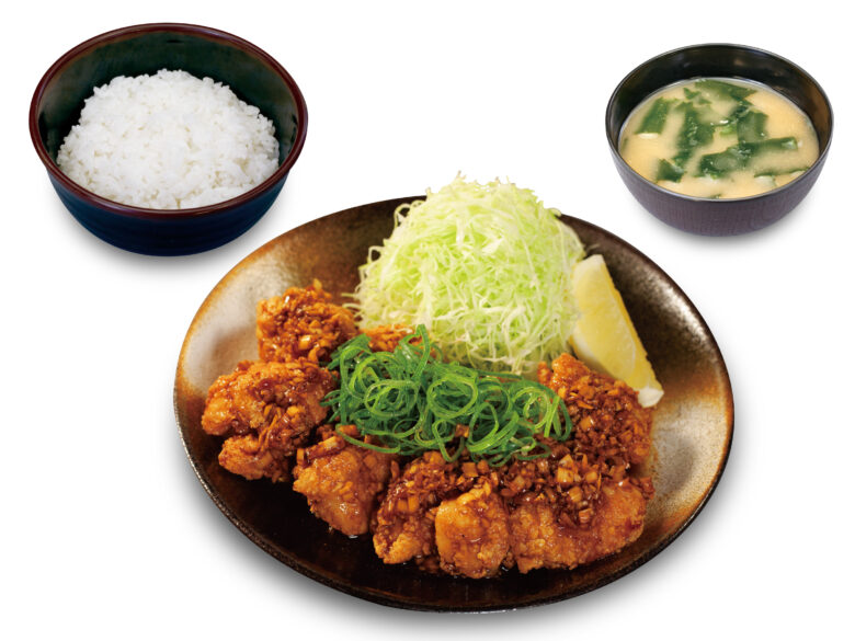 【松のや】夏ラストを飾る爽快メニュー!ジューシー唐揚げ「油淋鶏定食」8月27日発売