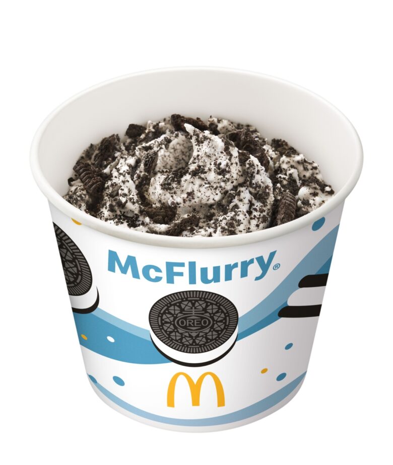 マクドナルド×サンリオ マイメロディ&クロミがマックフルーリーに初登場!ブルーベリーヨーグルト味発売