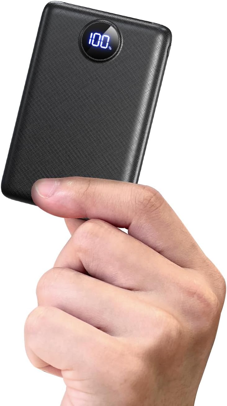 モバイルバッテリー 20000mAh大容量 【2025新設計・16ｍｍ超薄モデル】モバイルバッテリー 軽量 小型 急速充電 スマホ充電器 大容量 3台同時充電 Type-C入出力兼用 低電流対応 コンパクトで機内持ち込み可 旅行/出張/災害用 PSE認証済み 安全設計＆回路保護...