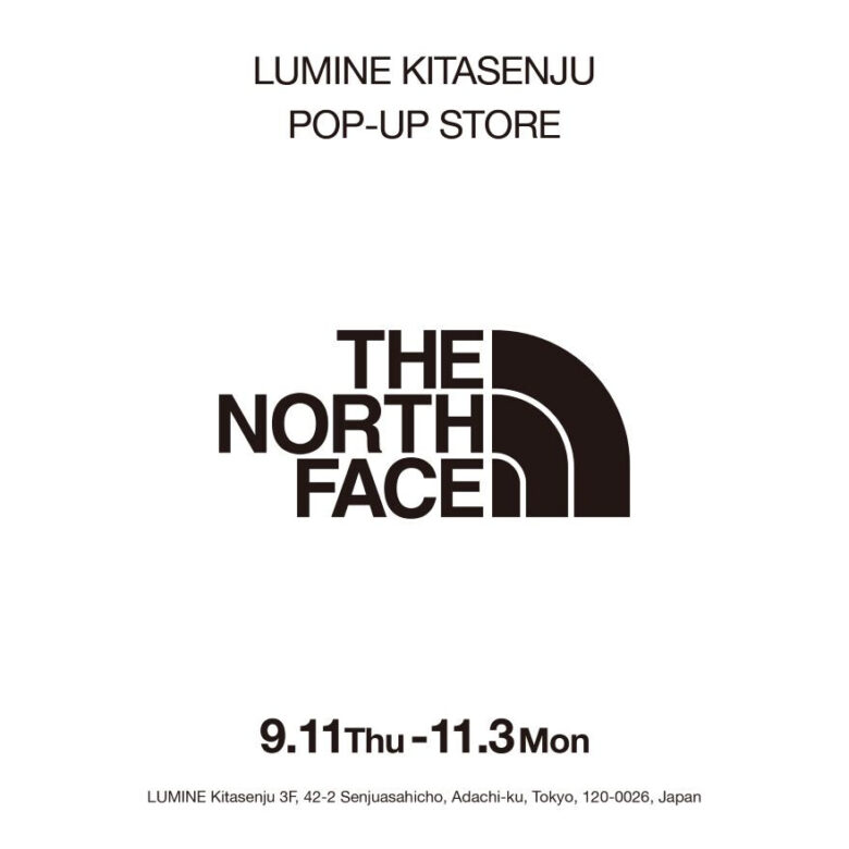 ルミネ北千住3Fに常設POP UPスペース誕生　初回はTHE NORTH FACEが登場