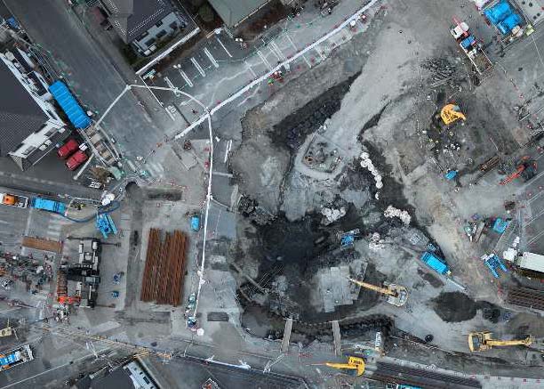 八潮市の道路陥没、原因は県管理下水道管の腐食 硫化水素による劣化と判明
