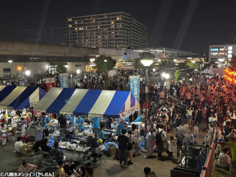 八潮夜市2025、2日間で延べ5万人来場　TX開業20周年と共に盛大に開催されました