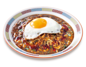 大阪王将から“お月見肉あんかけジャージャーメン”登場　冷×熱の新食感で9月限定販売