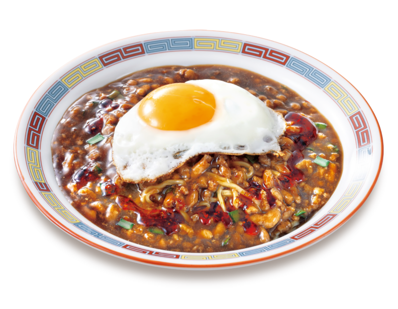 大阪王将から“お月見肉あんかけジャージャーメン”登場　冷×熱の新食感で9月限定販売
