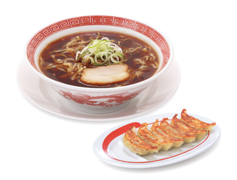 郡山ブラック素らーめん餃子セット