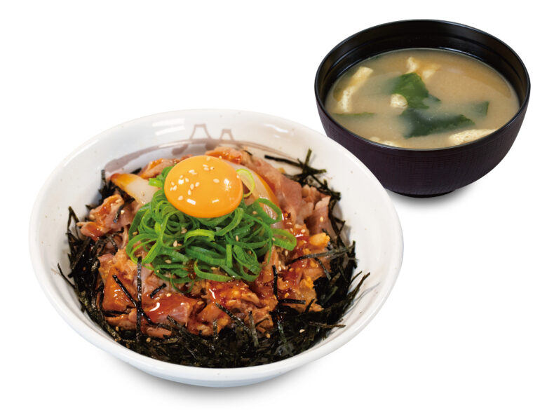 松屋から“背徳飯”新登場！ごろごろチャーシュー丼を9月23日より全国発売
