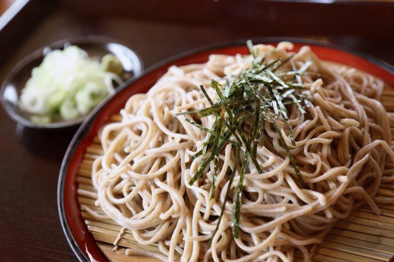 蕎麦　蕎麦打ち　ざる蕎麦