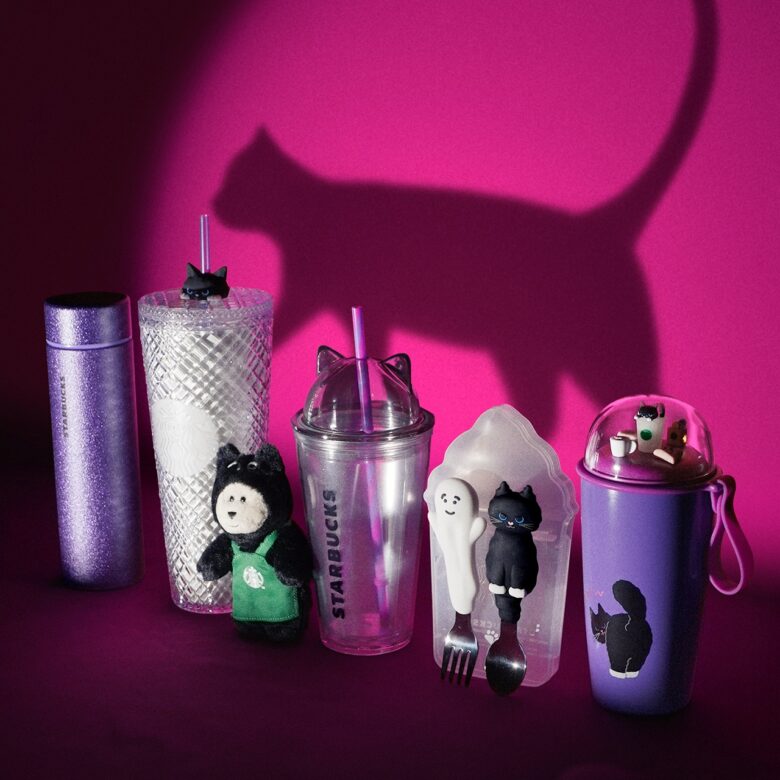 スターバックスのハロウィンが開幕！“黒猫フラペチーノ”と限定グッズで遊び心満載の秋を演出