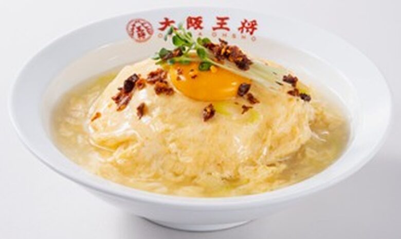 大阪王将が「天津飯の日」を記念！1日限定『たまごまみれの親子天津飯』登場