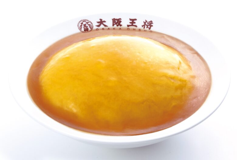 大阪王将が「天津飯の日」を記念！1日限定『たまごまみれの親子天津飯』登場