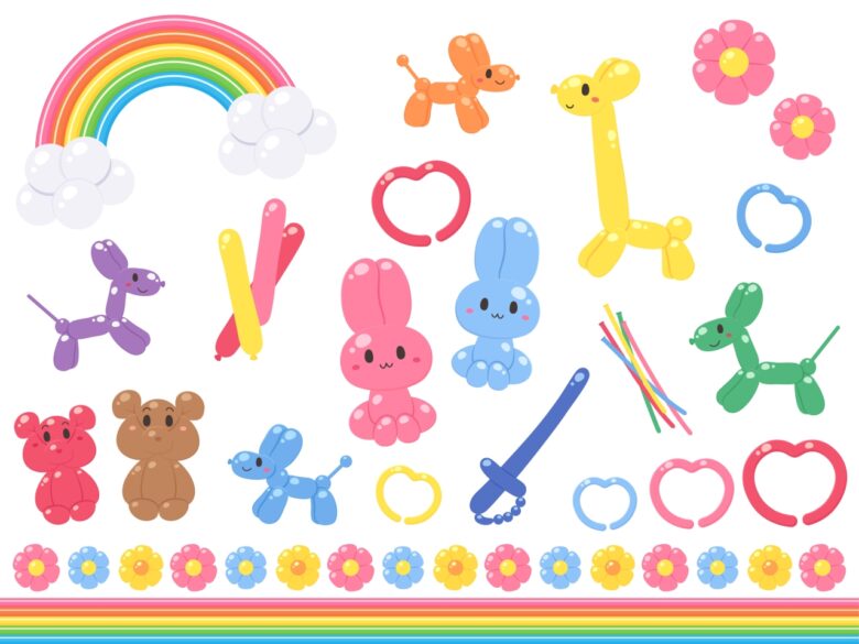 バルーンアートイラスト