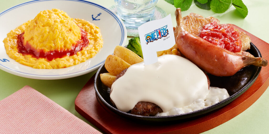 ジョイフル×ONE PIECEコラボ開幕！麦わらの一味が食卓に登場｜八潮市