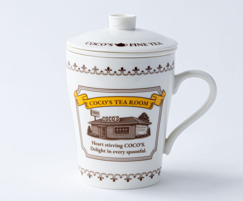 茶こし付きマグカップ