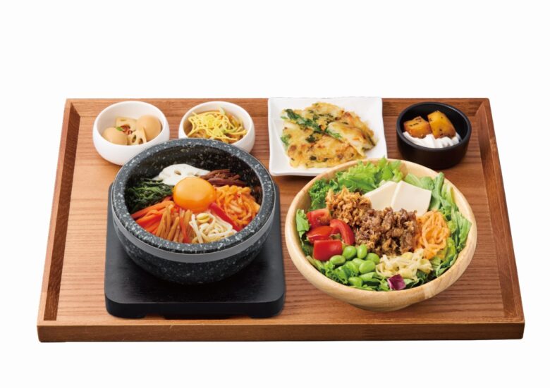 石焼ビビンバ+冷麺セット