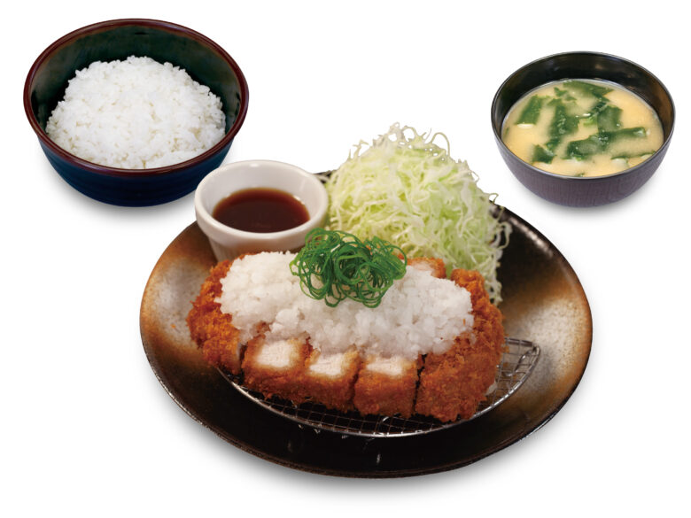 超厚切り鬼おろしポン酢ロースかつ定食