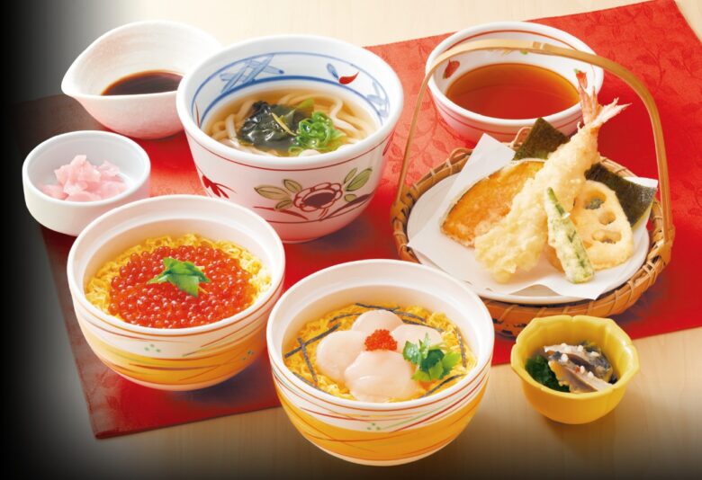 「選べる北海ミニ丼セット」1,999円(税込2,198円)→1,799円(税込1,978円)