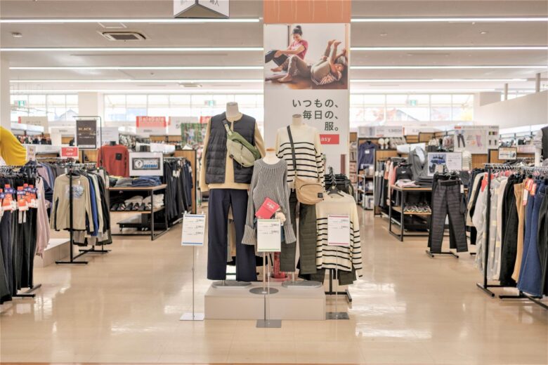ホームズ草加舎人店「N easy」売場が大幅拡大リニューアル！閉店続く衣料フロアで新提案へ