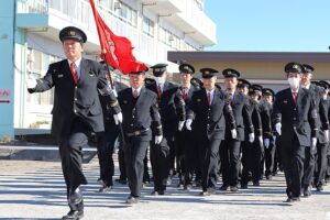 八潮市消防団が総力集結　12月7日(日)に八條小学校で「消防団特別点検」開催