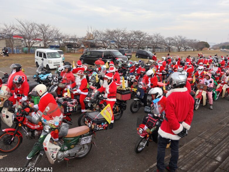 【八潮市】サンタツーリングパレード2025 サンタライダーが町に笑顔を届けた一日