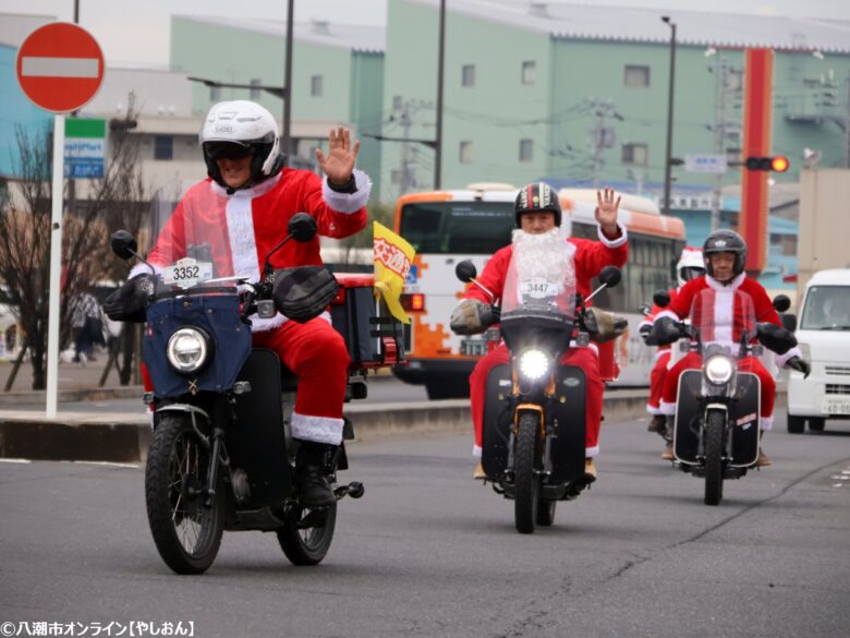 【八潮市】サンタツーリングパレード2025 サンタライダーが町に笑顔を届けた一日