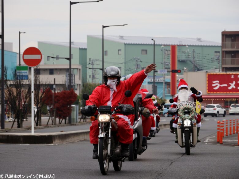 【八潮市】サンタツーリングパレード2025 サンタライダーが町に笑顔を届けた一日
