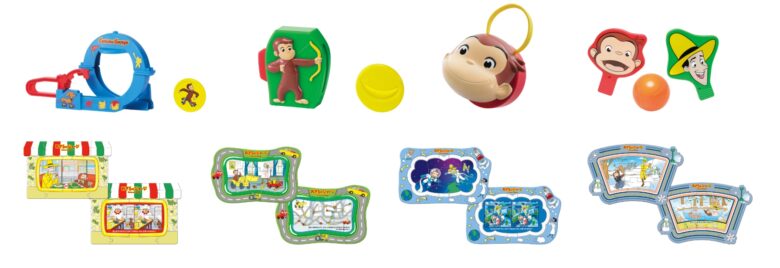 ハッピーセットに「おさるのジョージ」「すみっコぐらし」が登場　12月12日(金)から期間限定販売