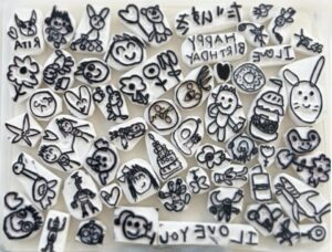 子どもの絵が、世界に一つのハンコになる。八潮の作家「aohanko」さん【過去記事】
