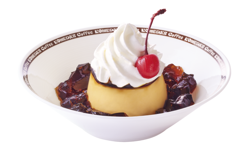 コメダ珈琲店の新定番に。自家製珈琲ジェリーと味わう「珈琲所のプリン」登場