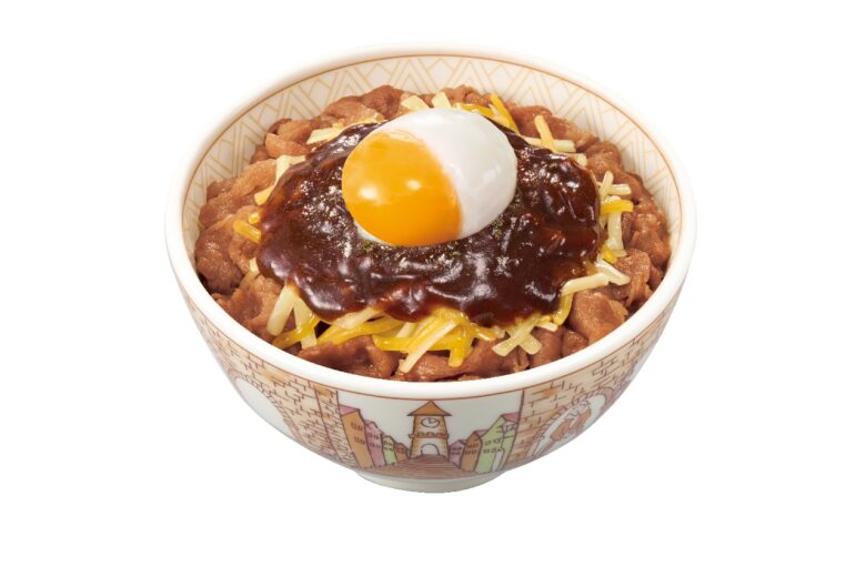 寒い季節にとろける一杯　すき家「デミグラスチーズ牛丼」2月5日発売