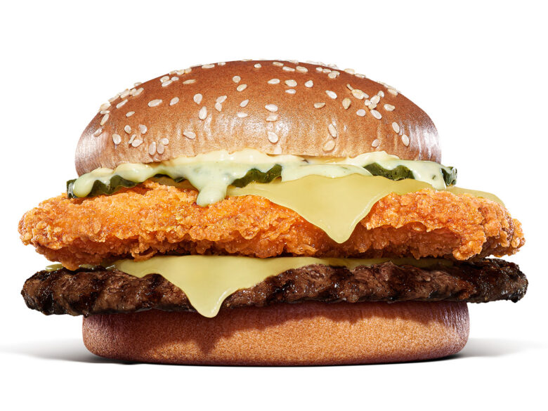 バーガーキング®「ビッグマウス」に冬の新作 濃厚ホワイトチーズの2種が登場