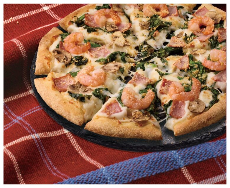 ぷりっと海老のハーフ＆ハーフ