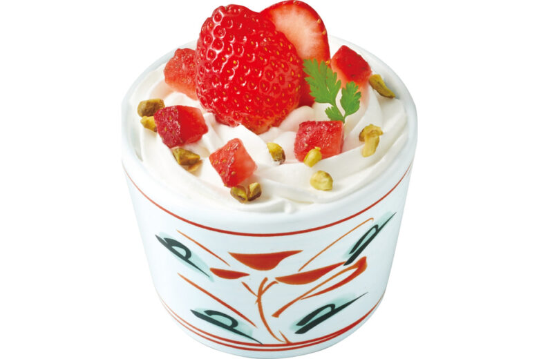 ショートケーキ風ドルチェ～いちごとピスタチオ～