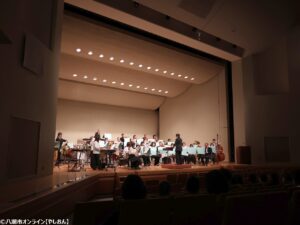 多くの来場者 八潮メセナに響いた渾身の音色　八潮市民吹奏楽団第36回定期演奏会