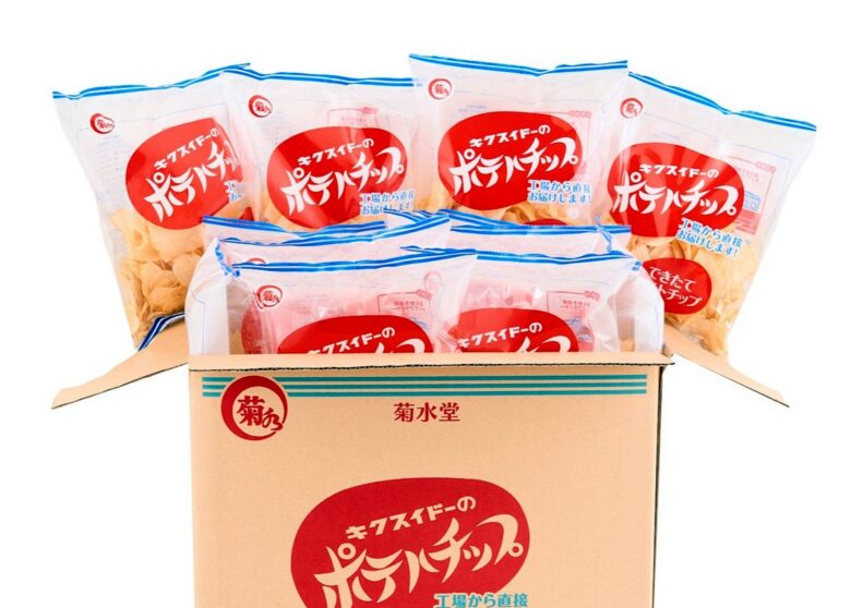 菊水堂のポテトチップス