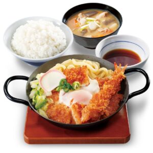 あつあつ鉄鍋で冬のごちそう　かつや「鍋焼きカツ煮定食」期間限定で登場