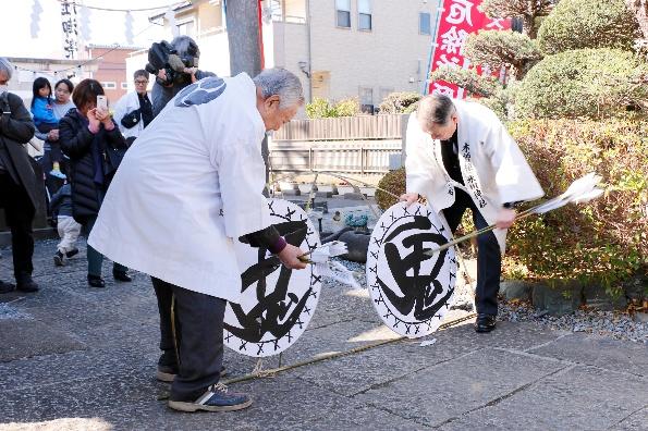 八潮市の伝統行事「木曽根の弓ぶち」埼玉県指定無形民俗文化財に指定へ