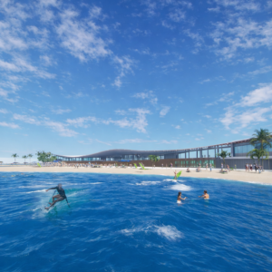 流山IC西側に国内最大級のウエーブプール計画　2029年夏オープンへ